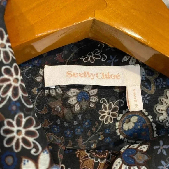 422 See by Chloe Silk Blouse - Picture 4 of 6